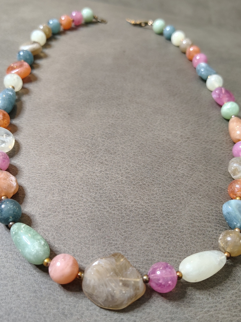 Multicolor Bead Necklace - Women Jewelry